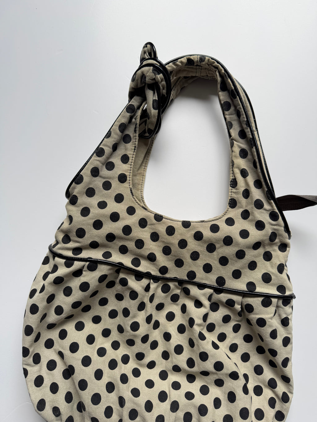 polka dot bag — one size