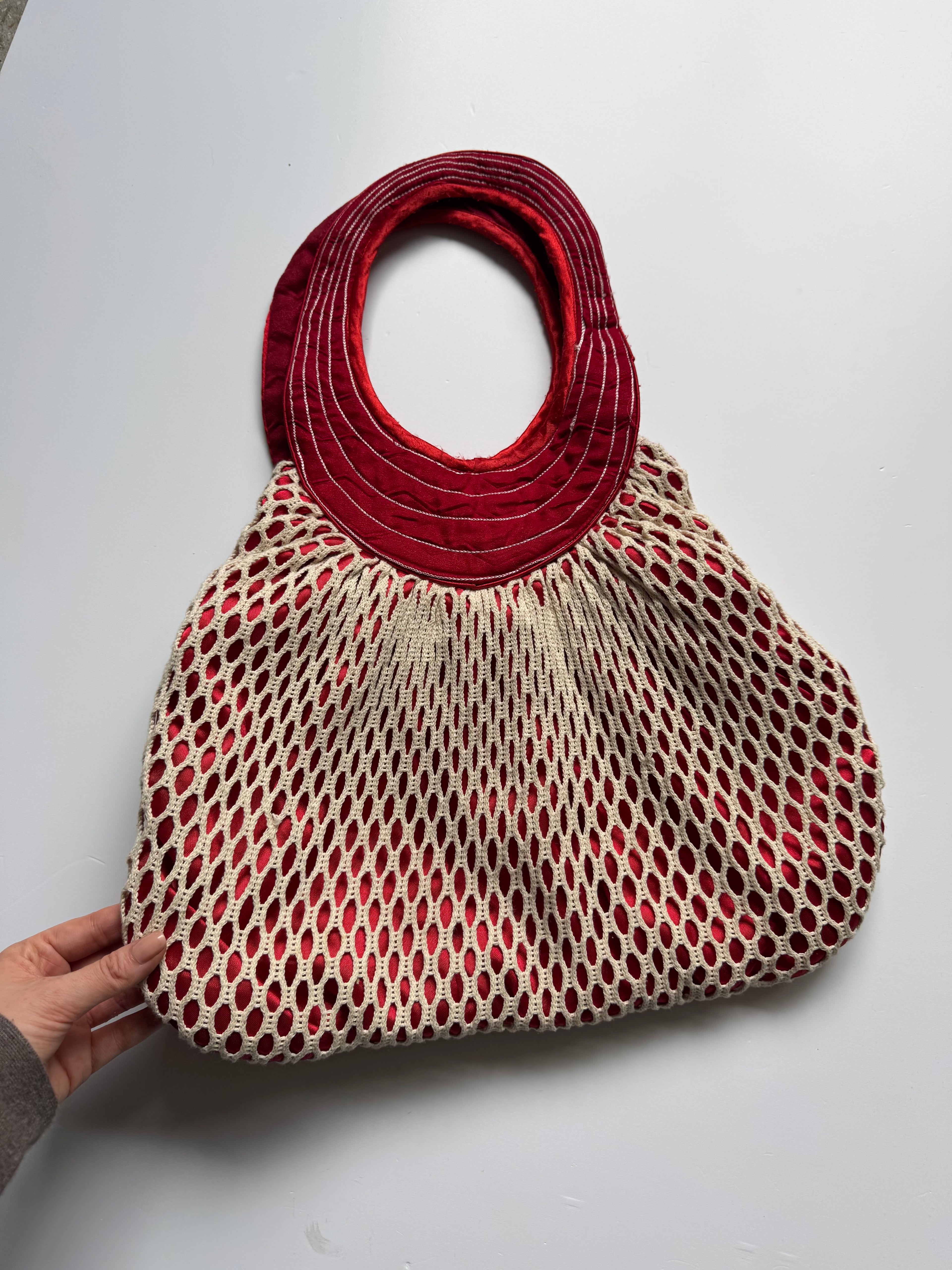 fishnet bag