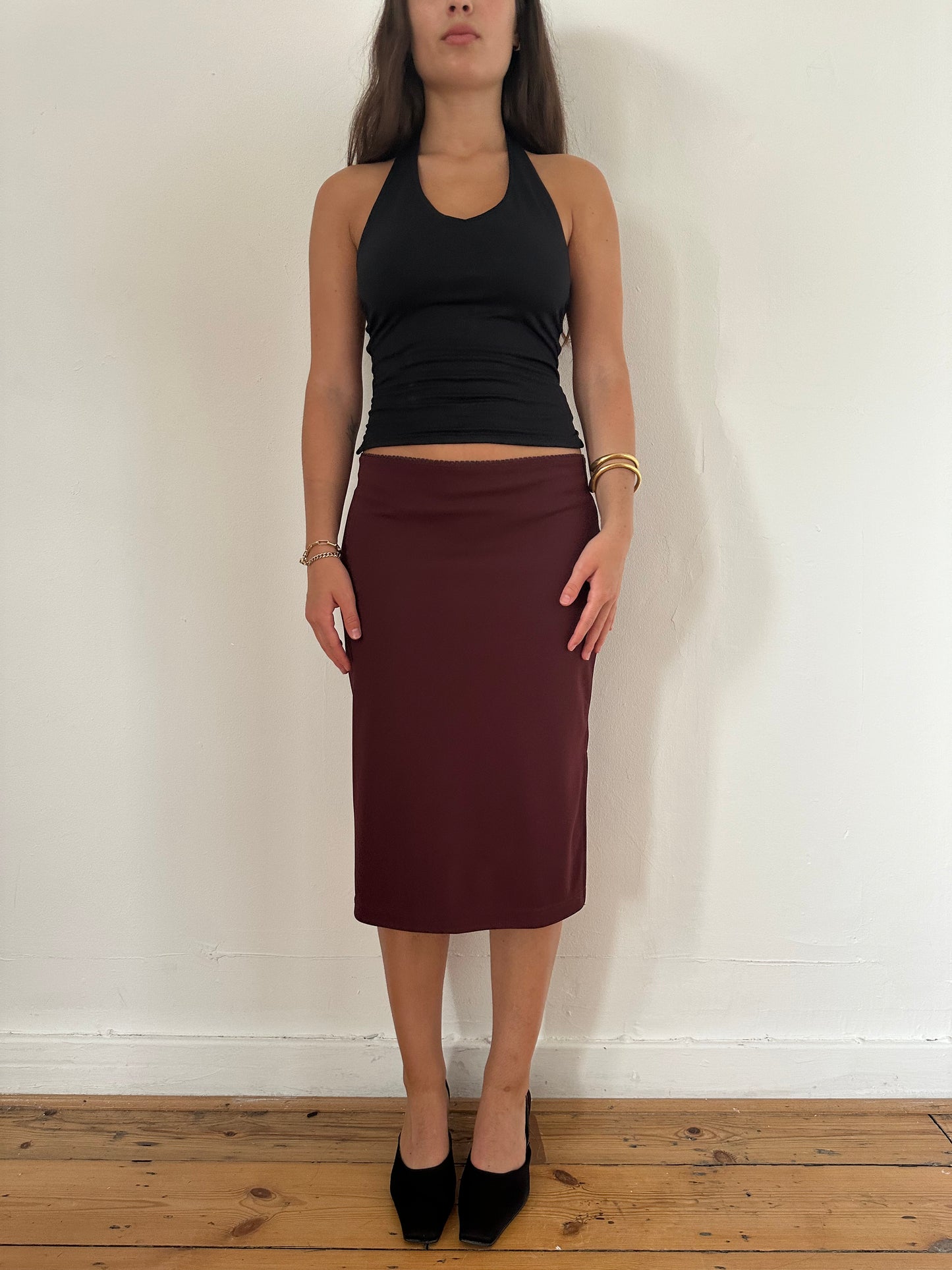 90's Midi Skirt - Size S