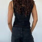 Ruched Mesh Top ⋆ Size M