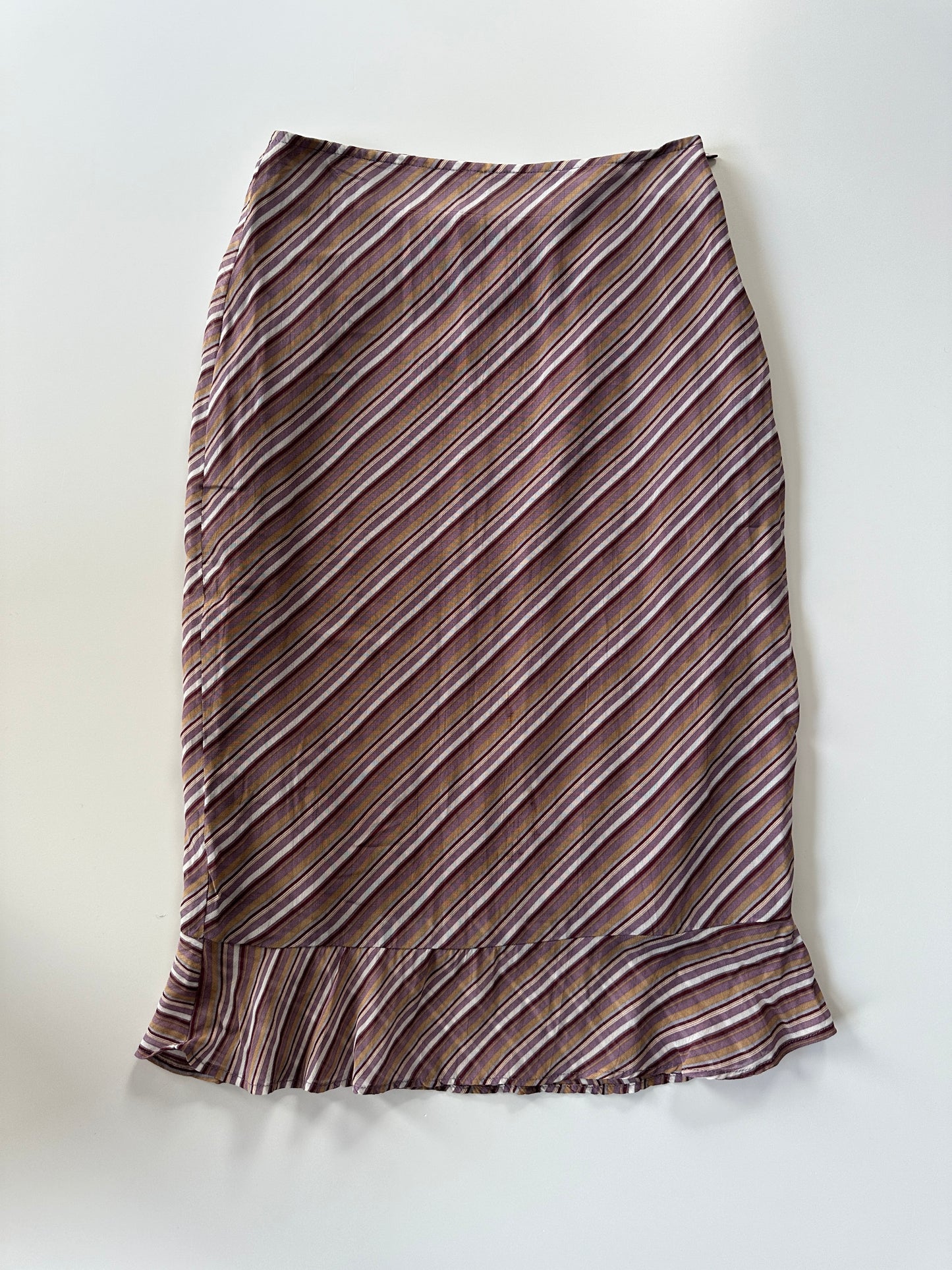 Striped Midi Skirt • Size XS