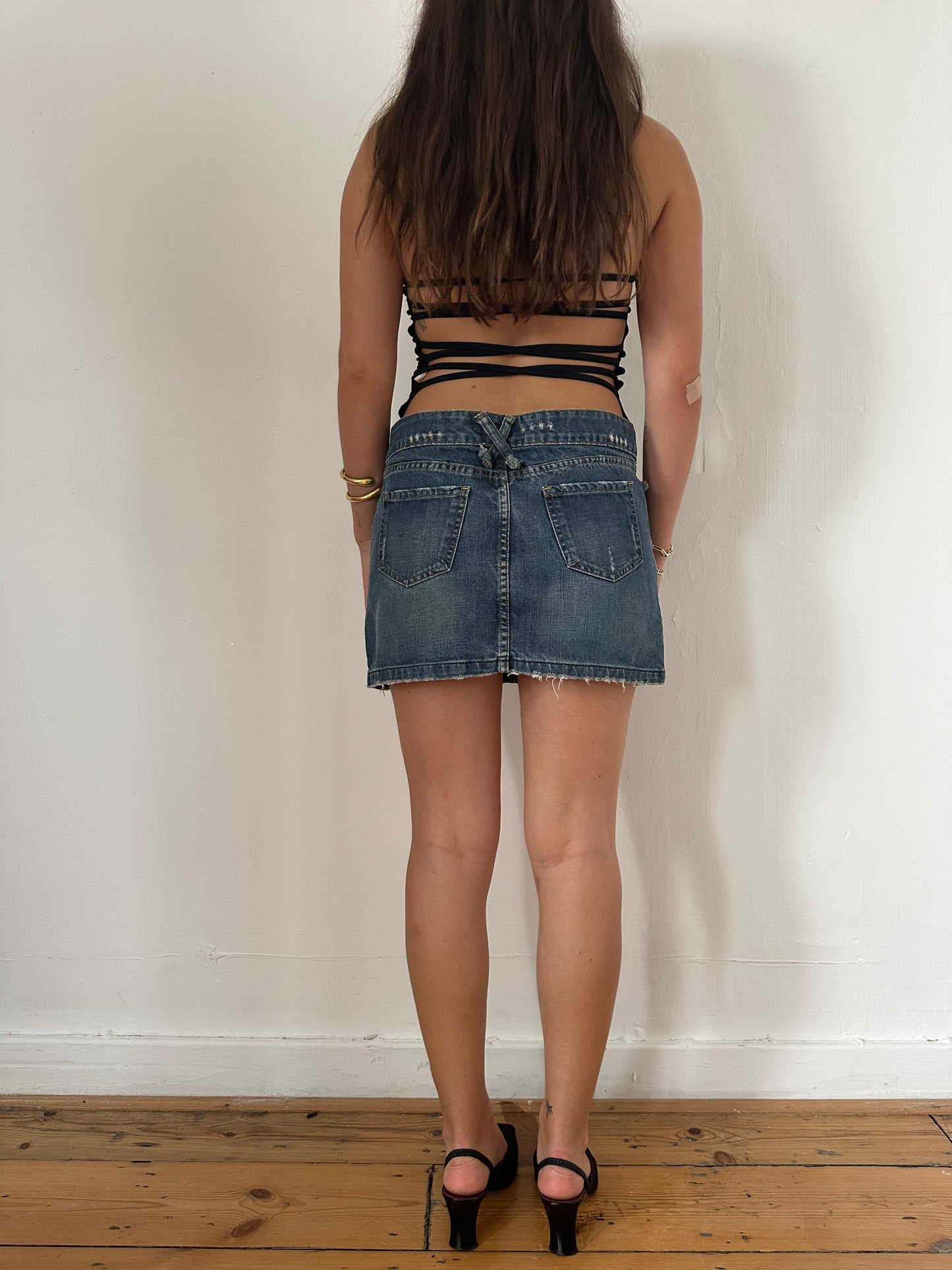 00's Mini Skirt - Size S