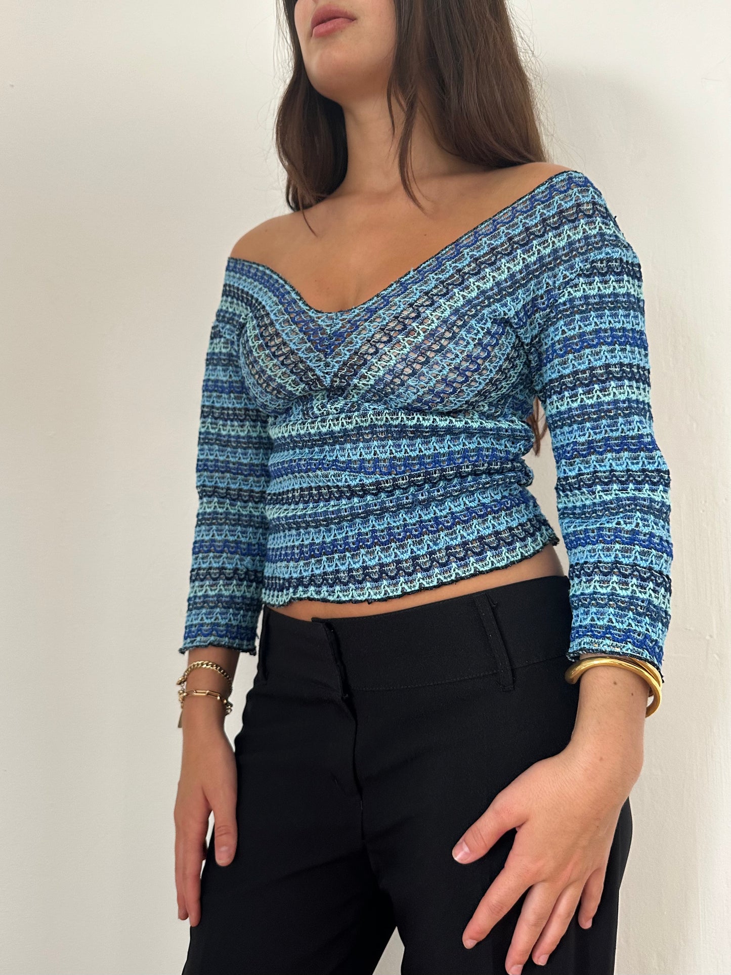 90's Crochet Top - Size XS/S