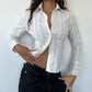 Morgan Fitted Pinstripe Shirt ⋆ Size XS/S