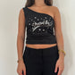 90's One Shoulder Top - Size S