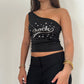 90's One Shoulder Top - Size S