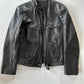 Leather Bomber Jacket • Size S