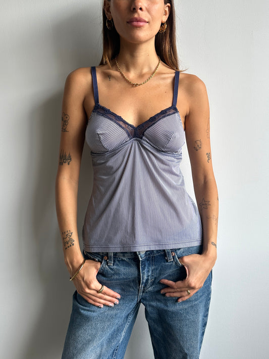 Stripe Cami Top - Size S/M