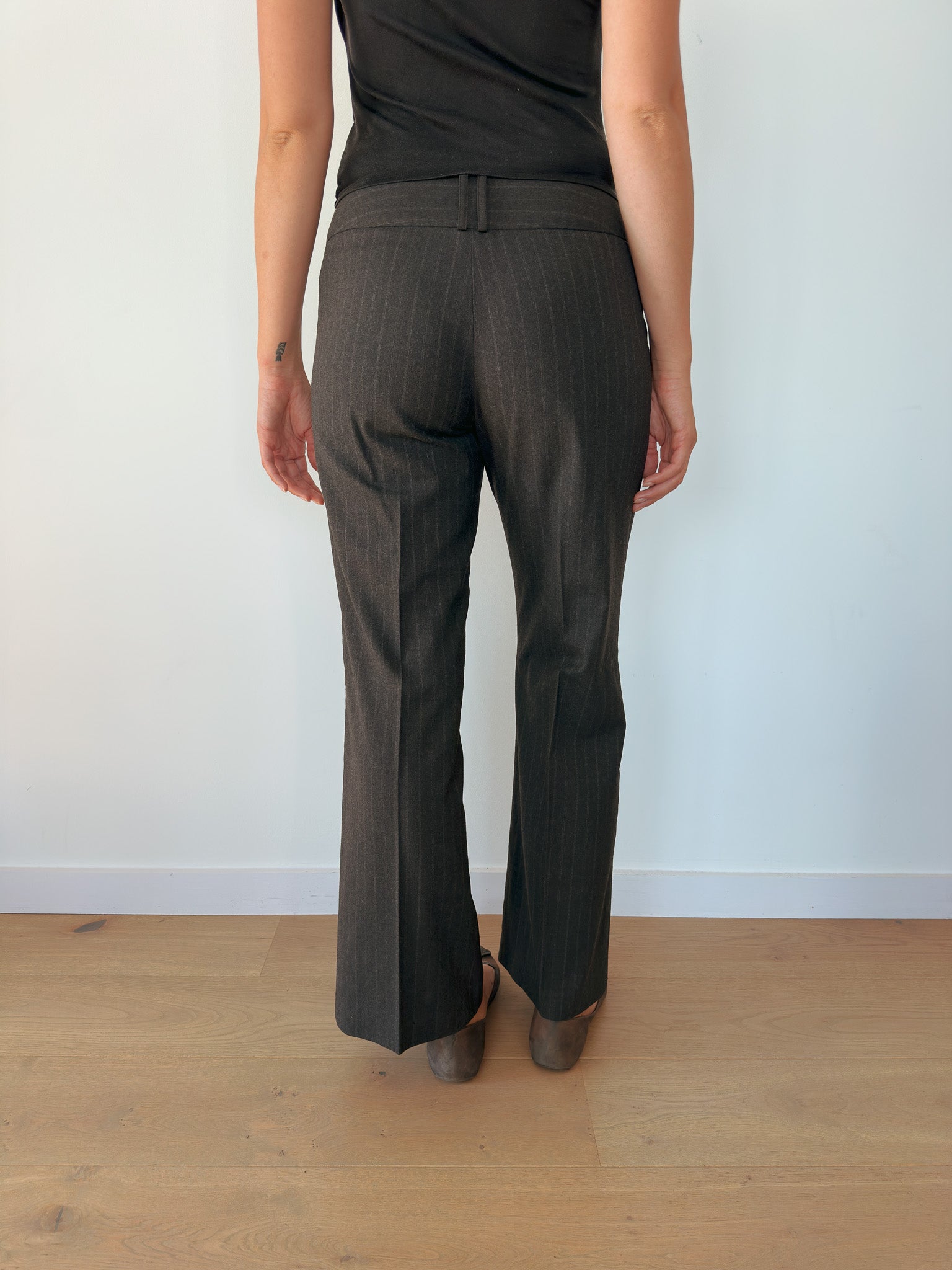 low rise office pants — size XS-S