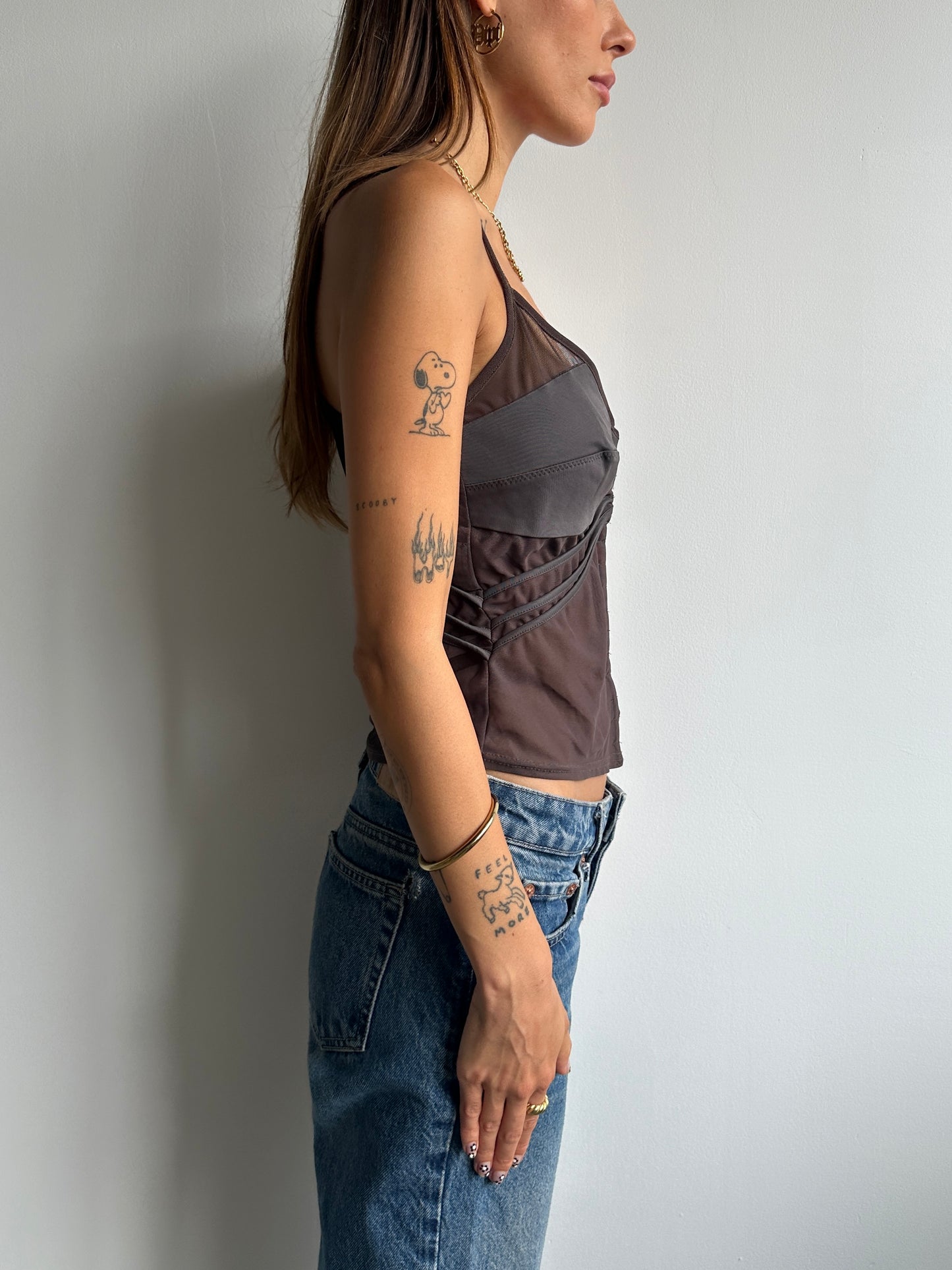 Hook Eye Bustier - Size M