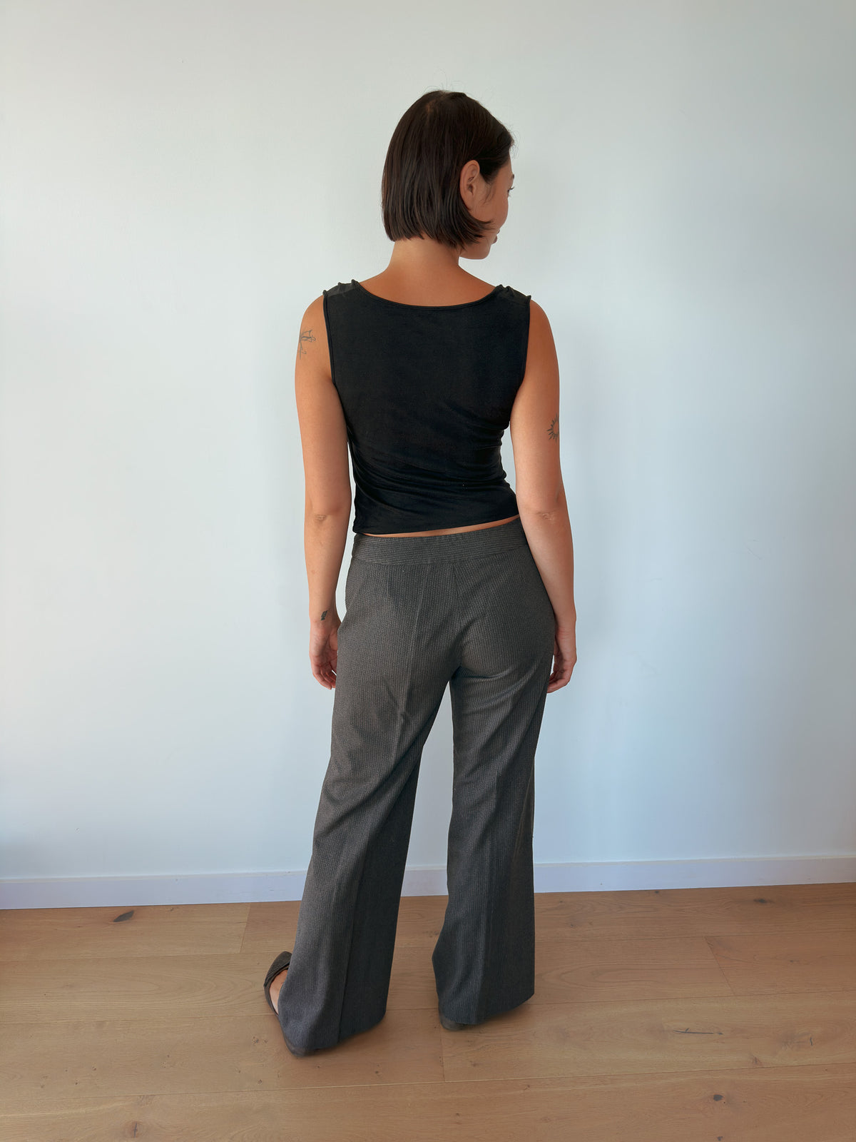 low rise office pants — size XS-S