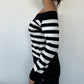 Off Shoulder Stripe Knit ⋆ Size S