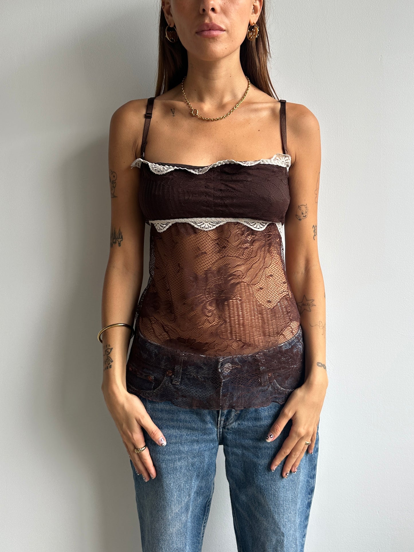 Lace Cami - Size L