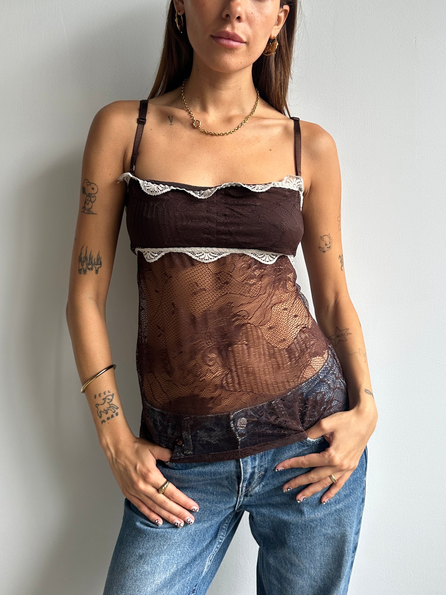 Lace Cami - Size L