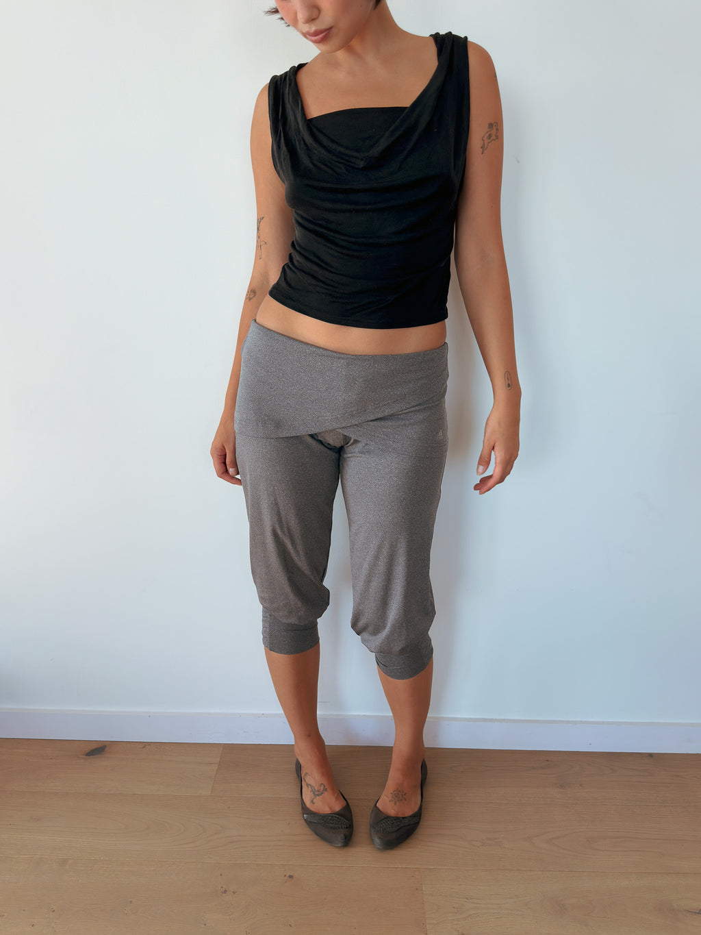 adidas skirt capris — size S