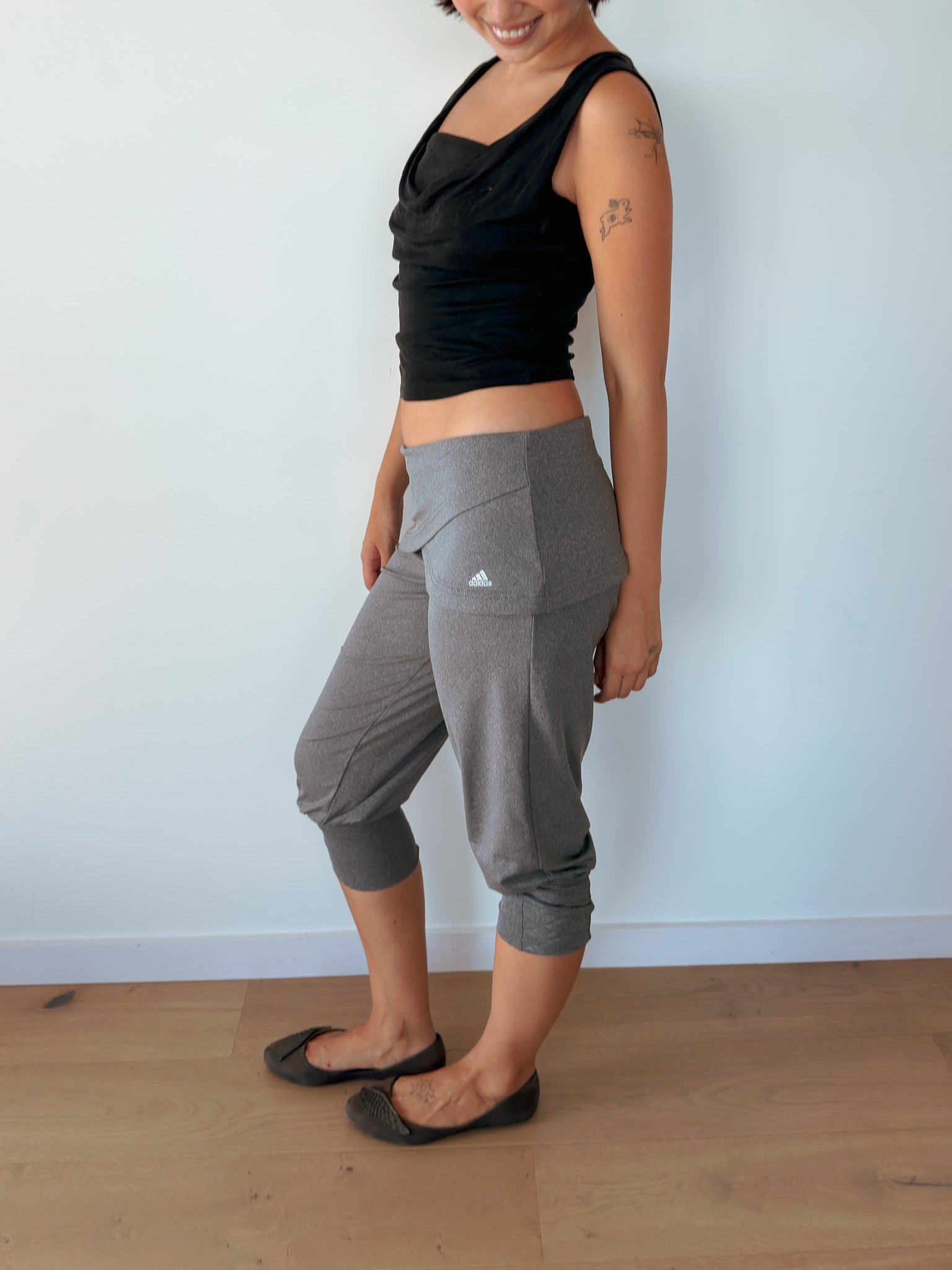 adidas skirt capris — size S