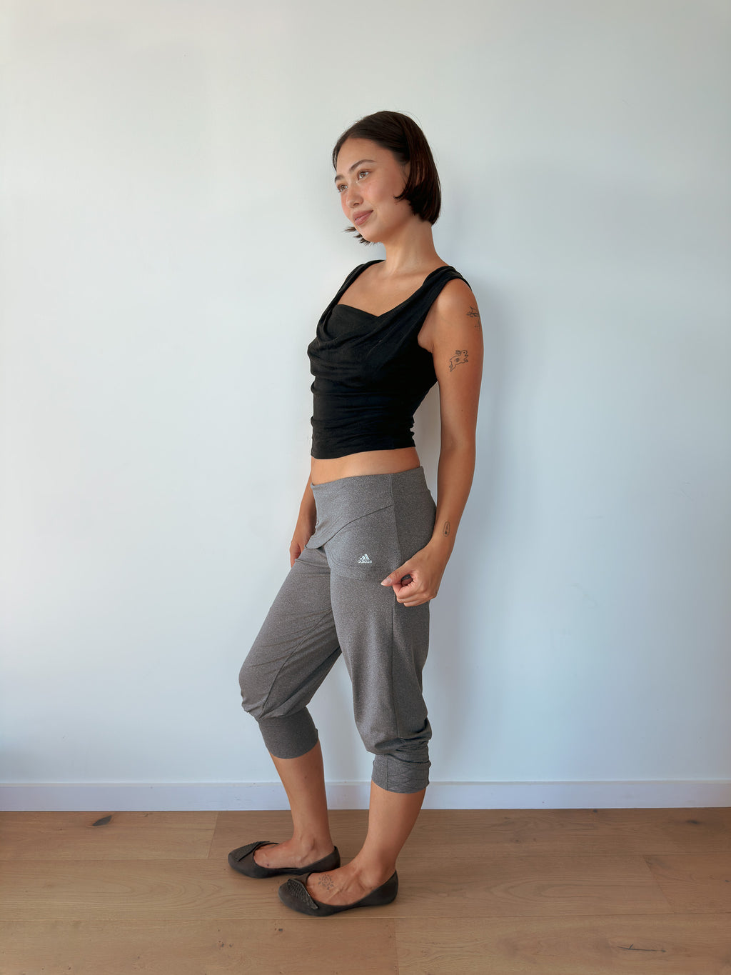 adidas skirt capris — size S