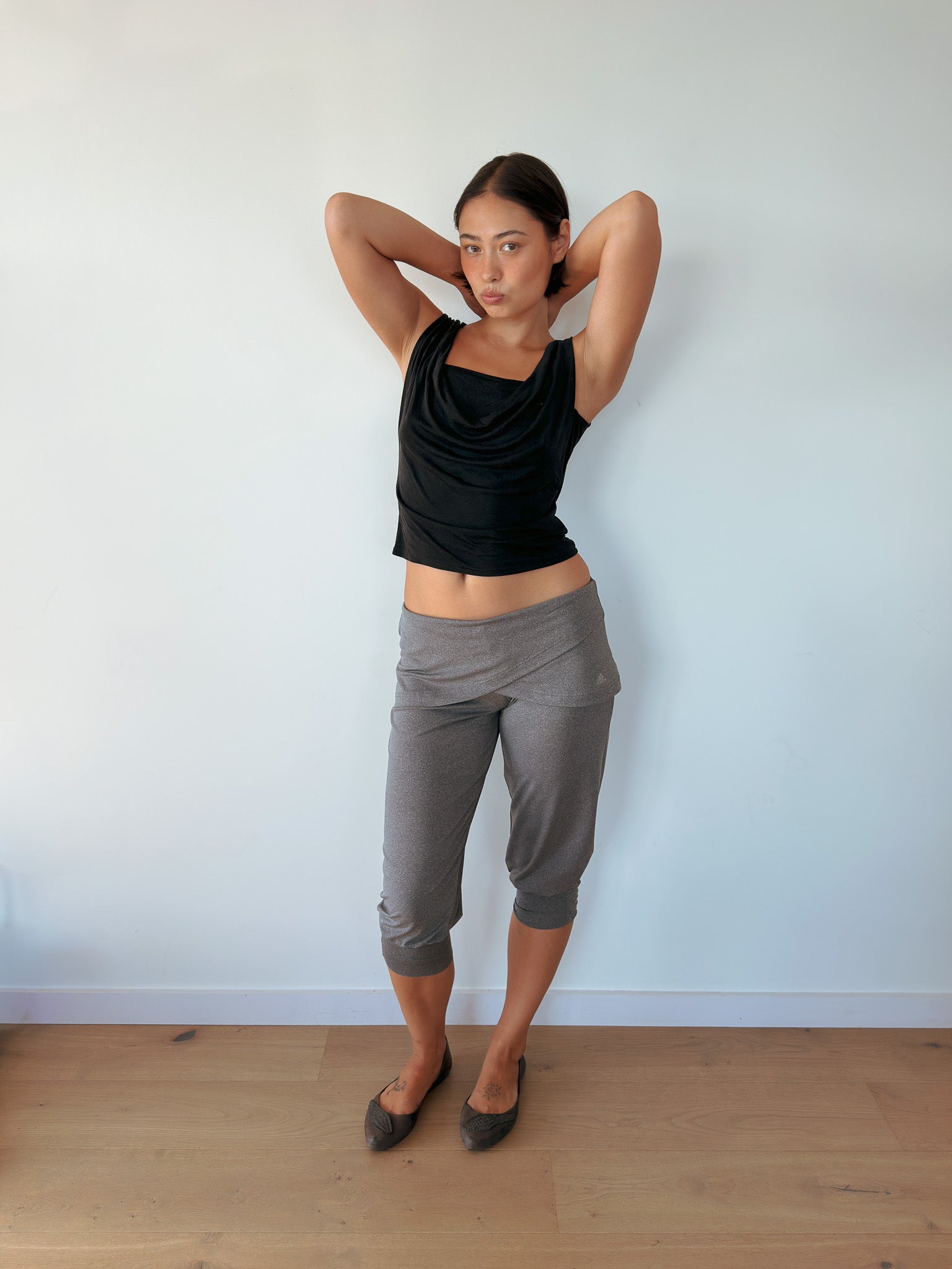 adidas skirt capris — size S