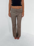 low rise trousers — size xs
