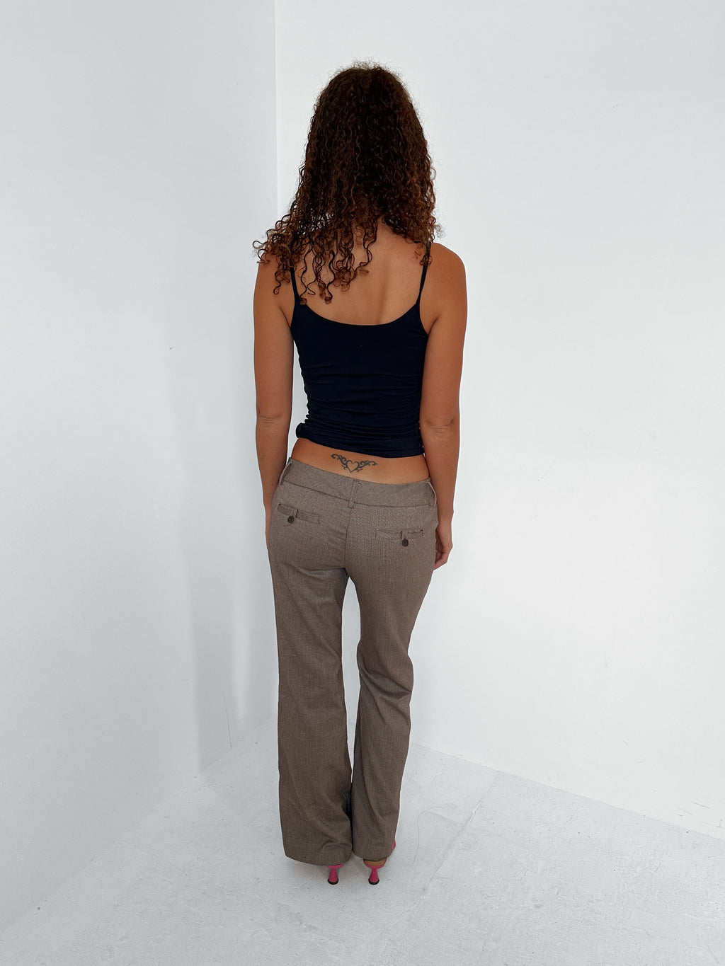 low rise trousers — size xs