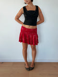 flippy mini skirt — size S