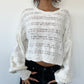 Slouchy Open Knit Jumper ⋆ Size S