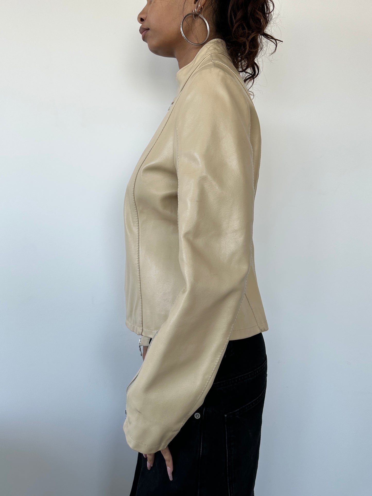 Moto Leather Jacket ⋆ Size S