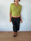 polo shirt knit — size XS-S