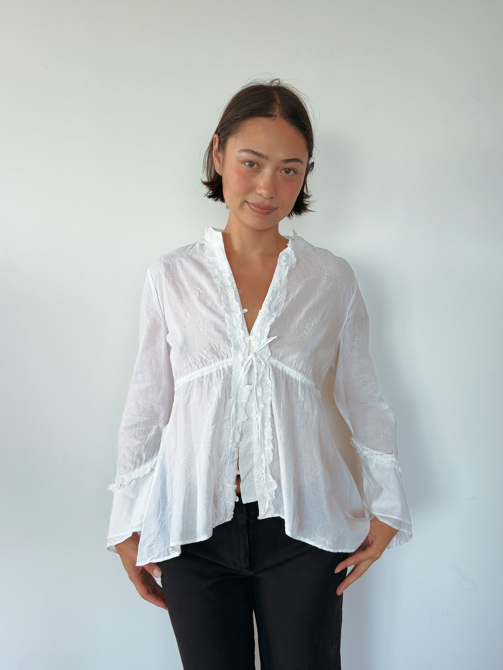 floaty prairie blouse — size M