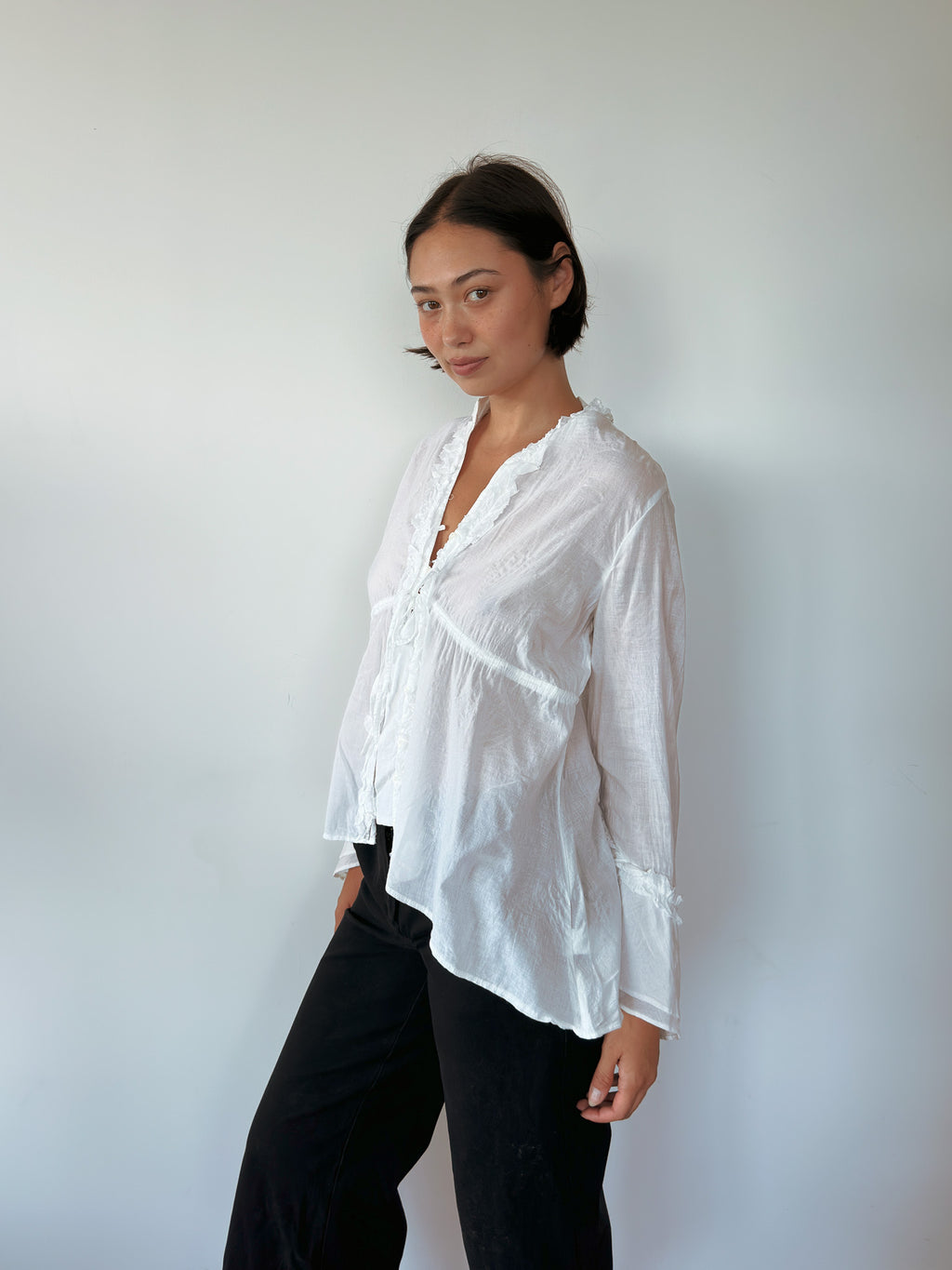 floaty prairie blouse — size M