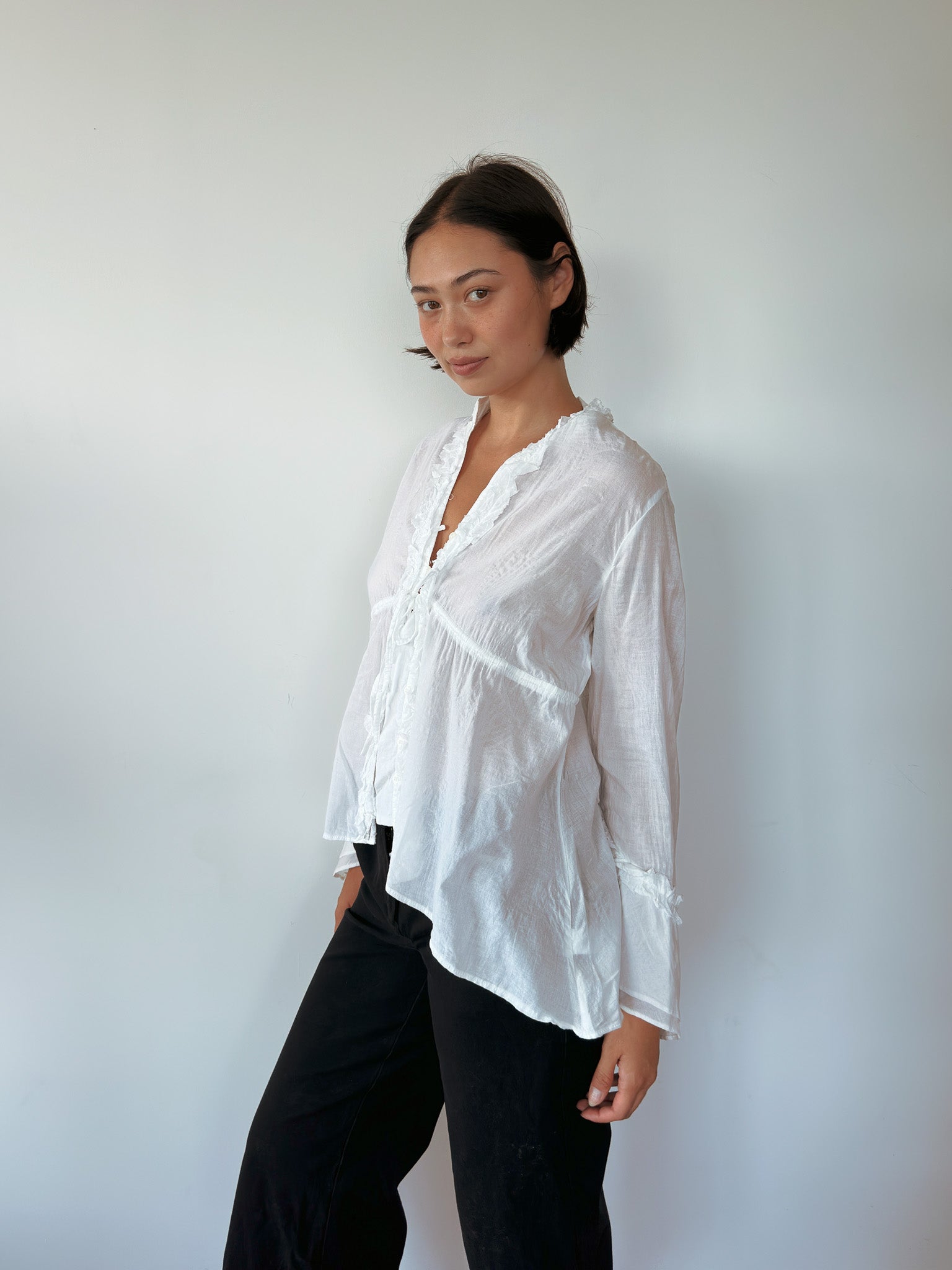 floaty prairie blouse — size M