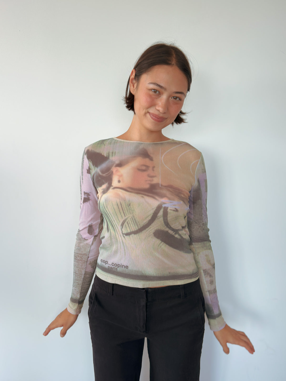 cop copine top — size S