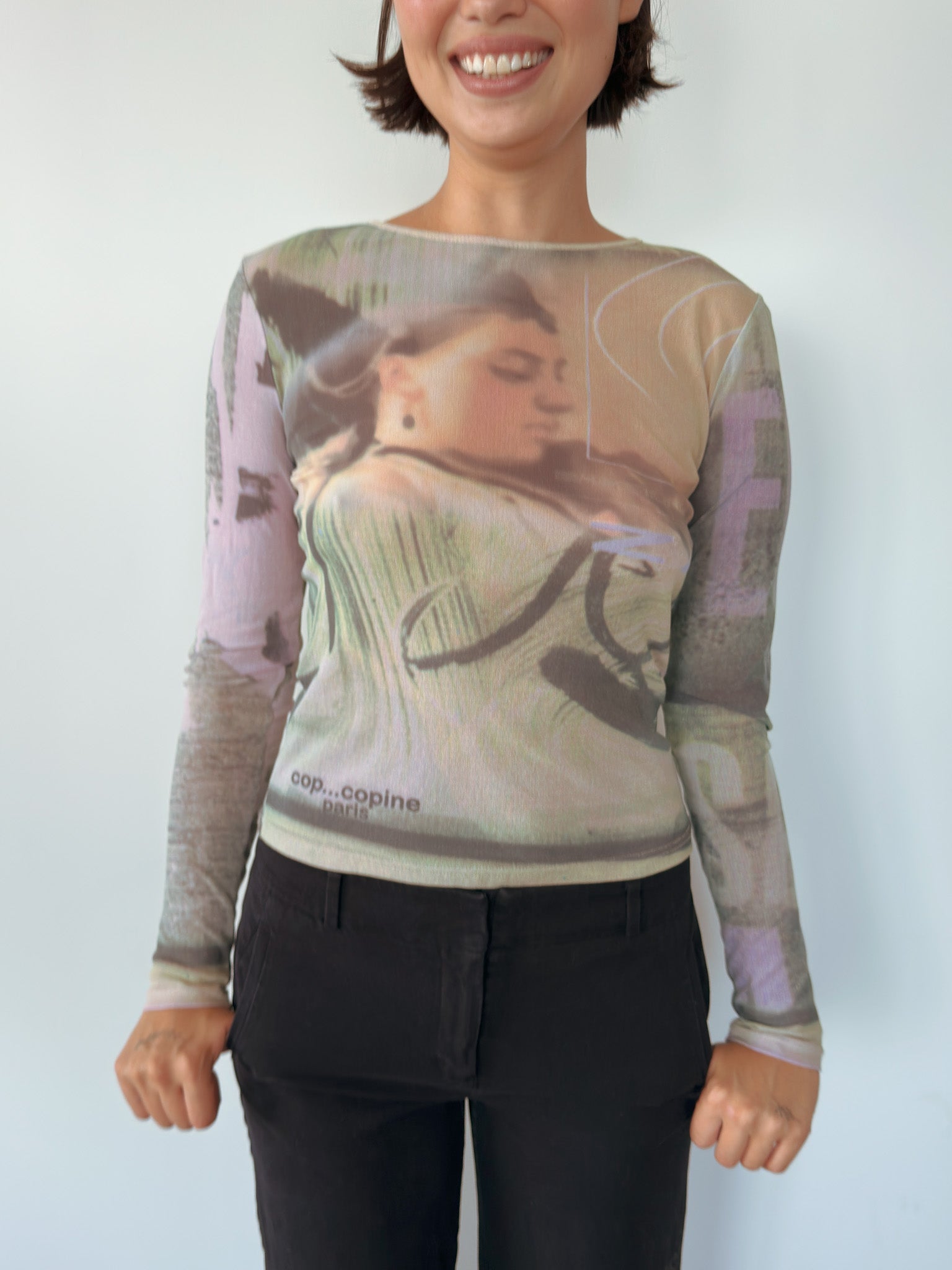 cop copine top — size S