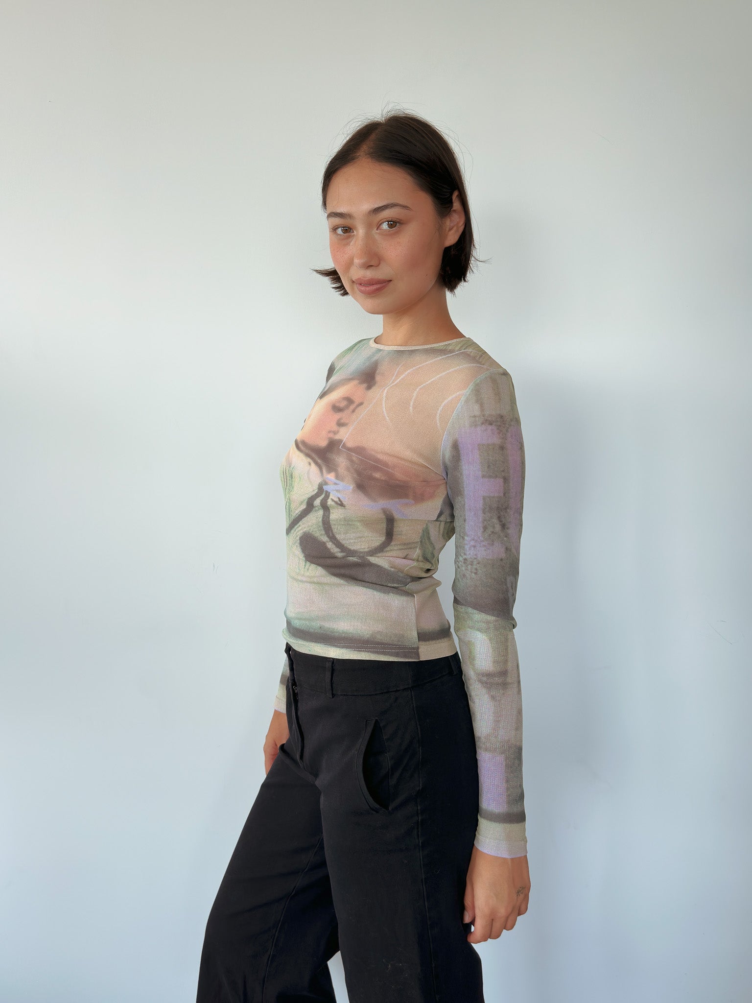 cop copine top — size S