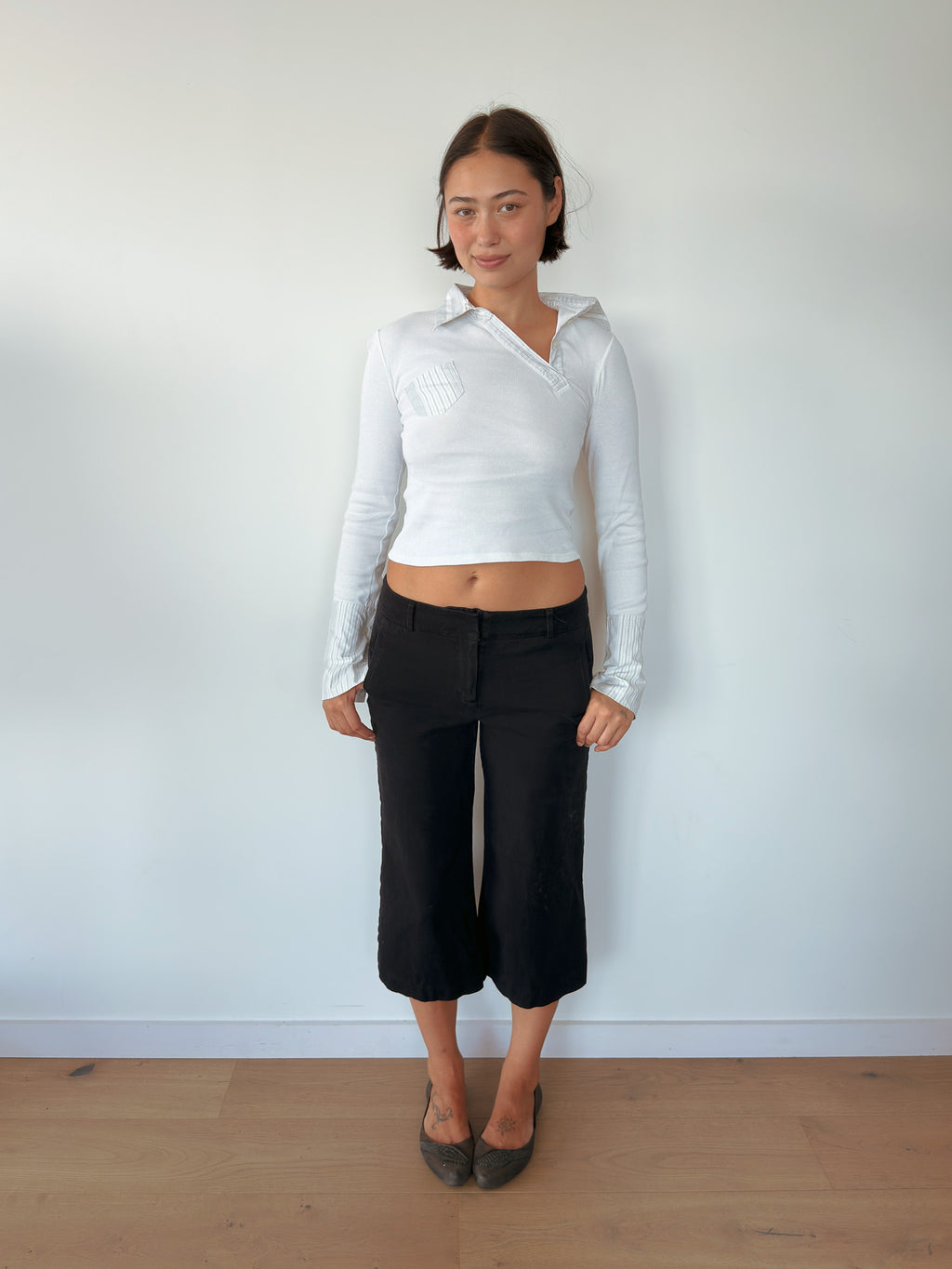 bi-material officecore top — size XS
