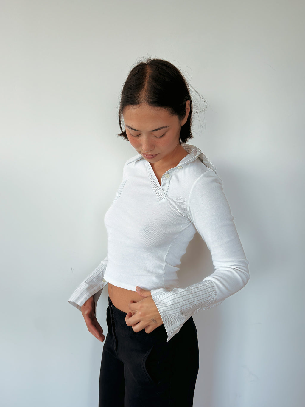 bi-material officecore top — size XS