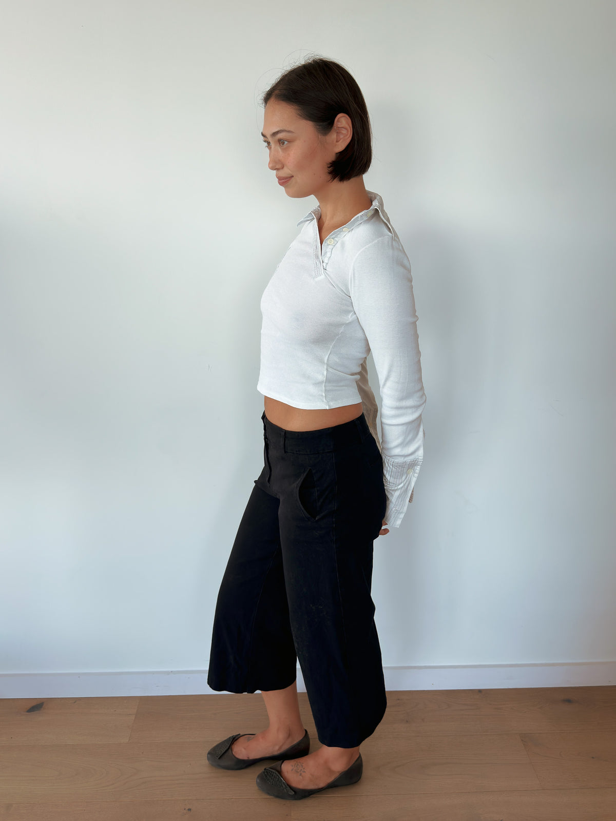 bi-material officecore top — size XS