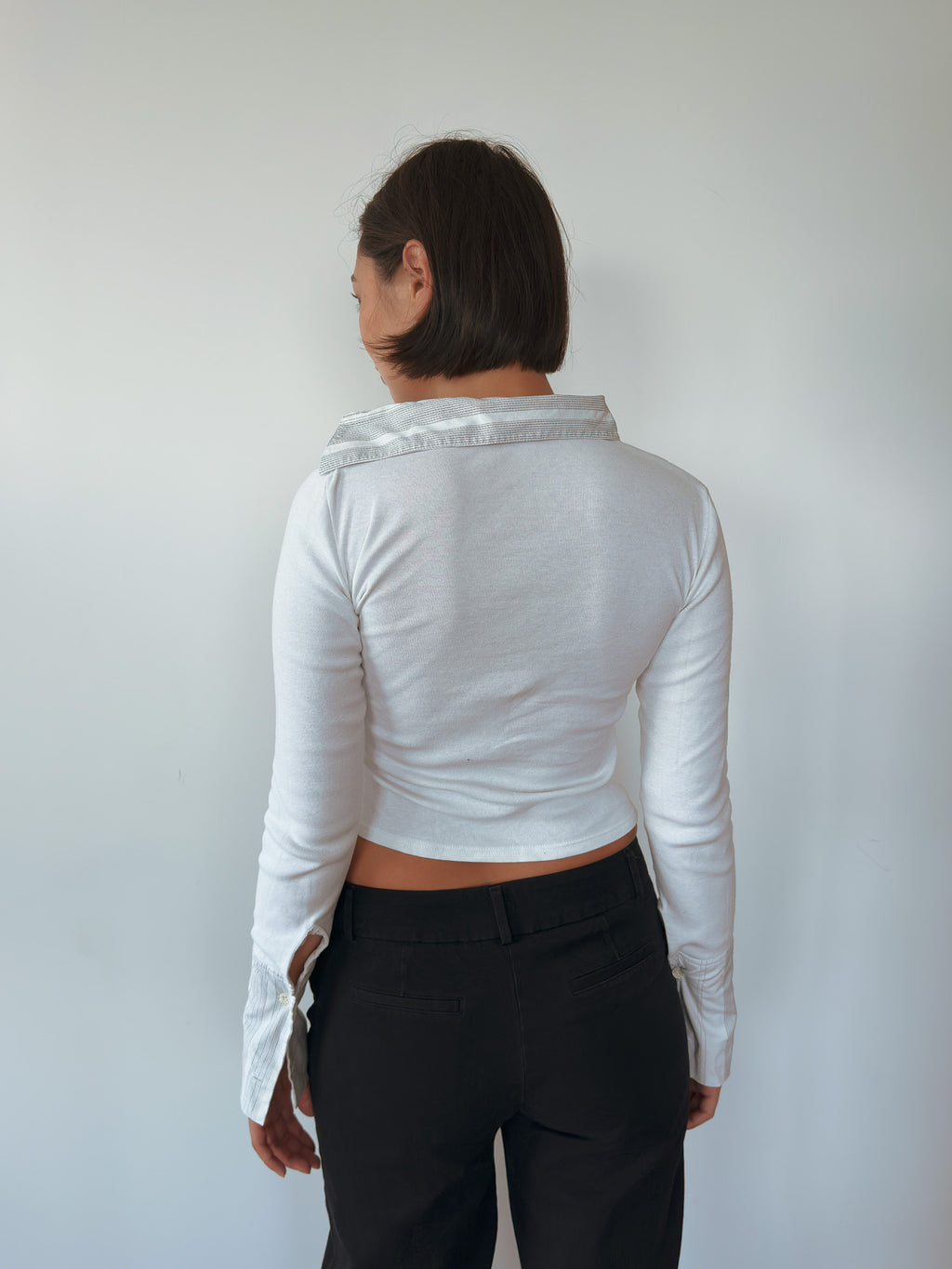 bi-material officecore top — size XS