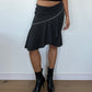 Polka Dot Asymmetric Skirt ⋆ Size S/M
