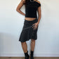 Polka Dot Asymmetric Skirt ⋆ Size S/M