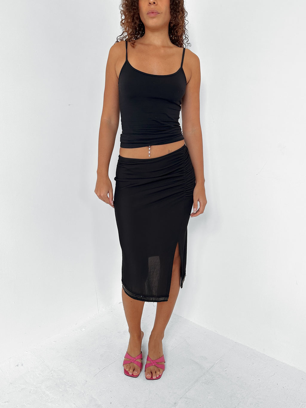 asymmetric skirt — size xs/s