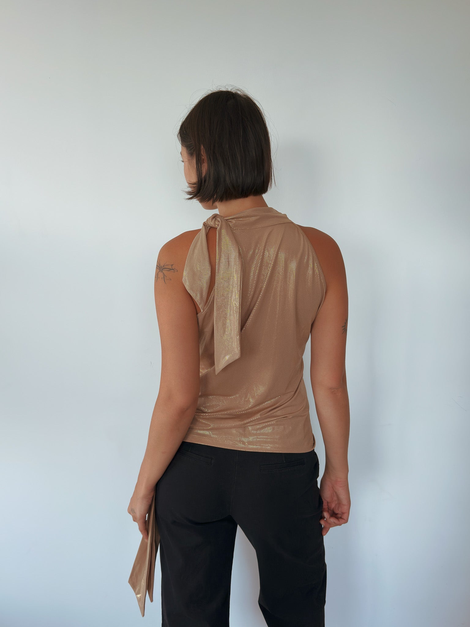 asymmetric party top — size S-M