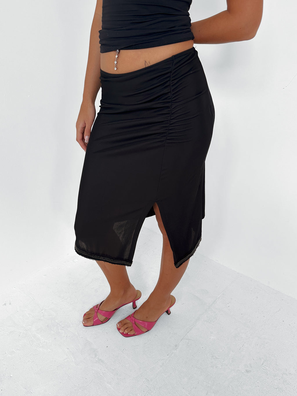 asymmetric skirt — size xs/s