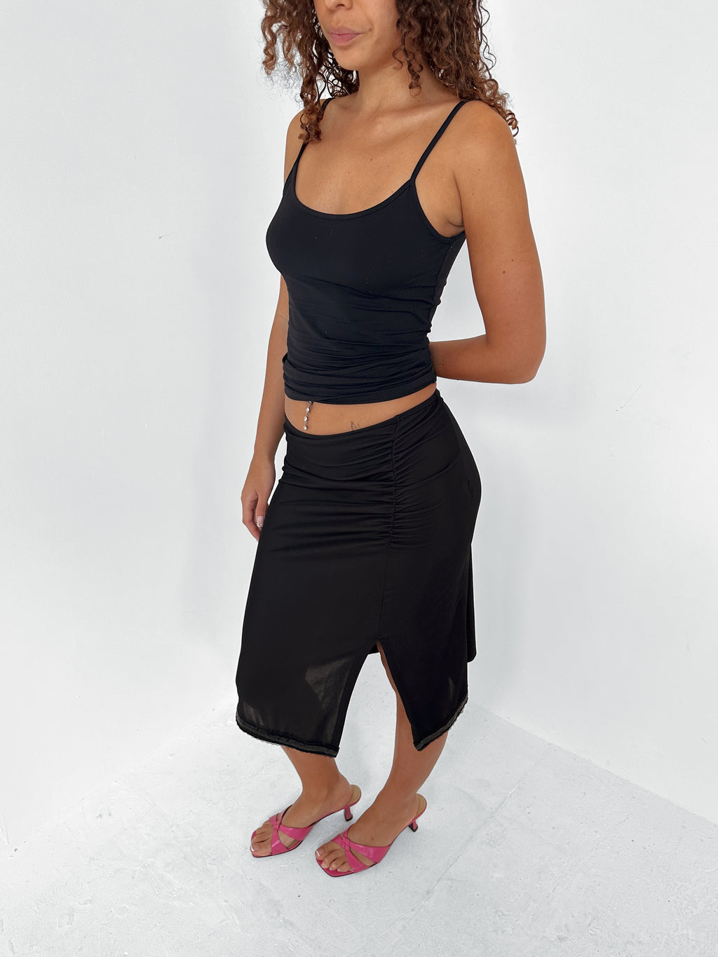 asymmetric skirt — size xs/s