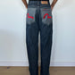 EVISU Baggy Jeans ⋆ Size XS/S