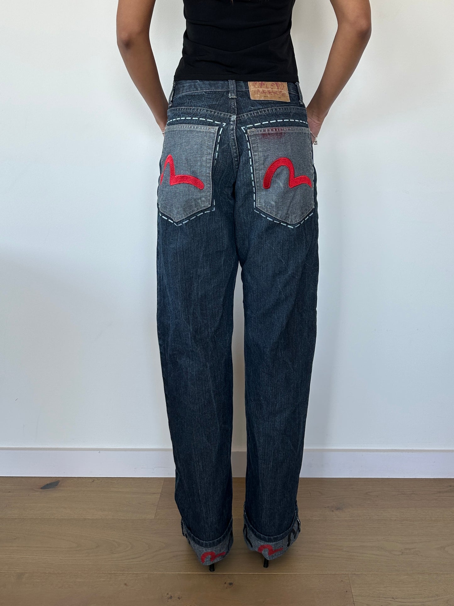 EVISU Baggy Jeans ⋆ Size XS/S