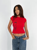 baby tee — size xs/s