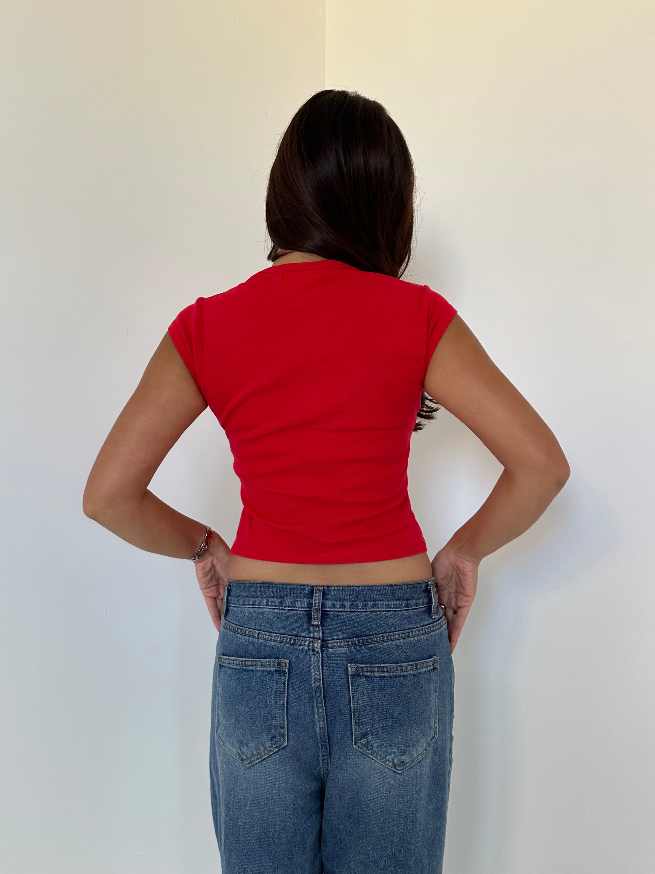 baby tee — size xs/s