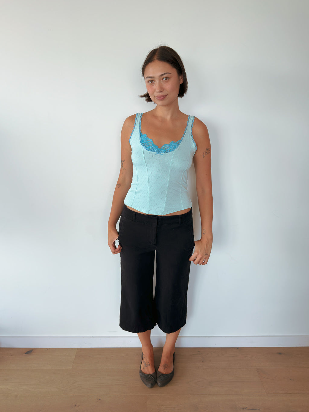 bustier top — size XS