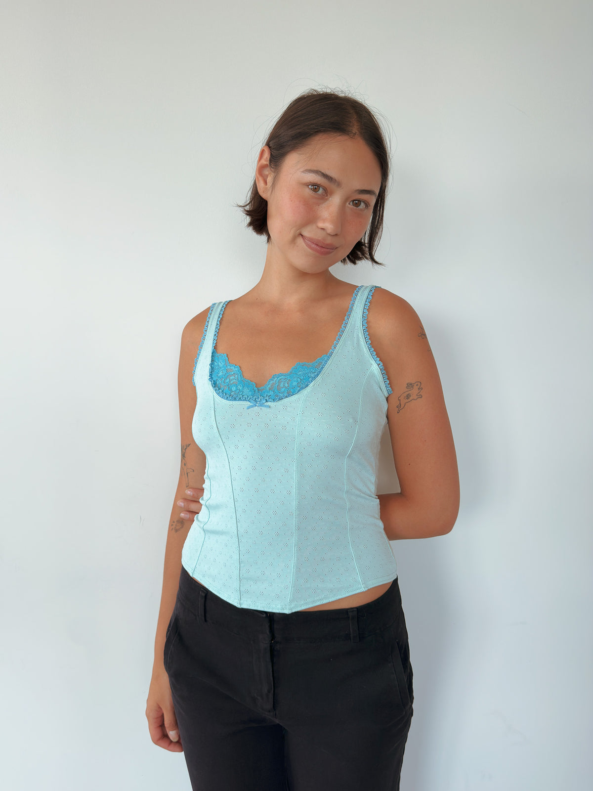 bustier top — size XS